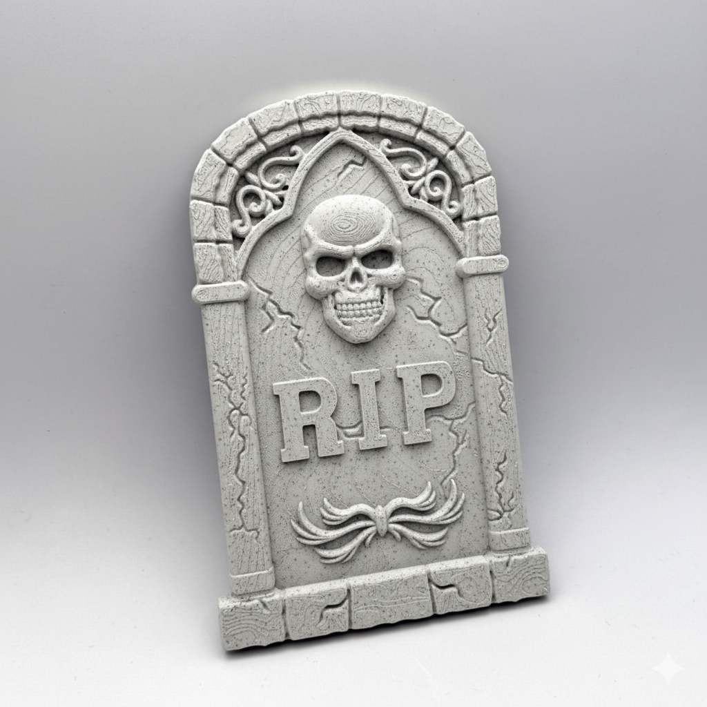 Semn Halloween R.I.P.