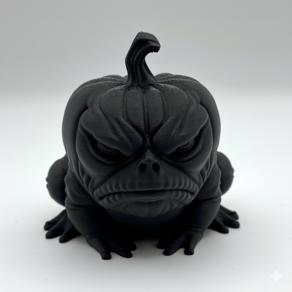 Broască Grumpy Halloween